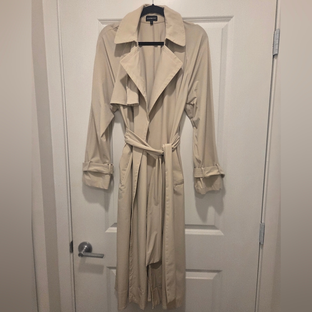 Carbon38 Classic Tan Trench Coat